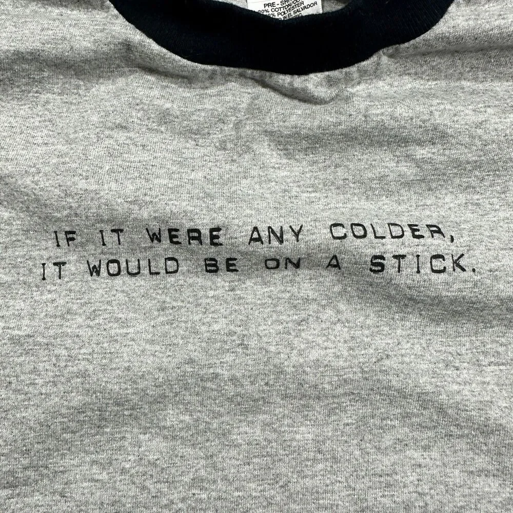 Coors Light Beer T-Shirt Size XL If It Were Any Colder It Would‎ Be On A Stick - Picture 2 of 8